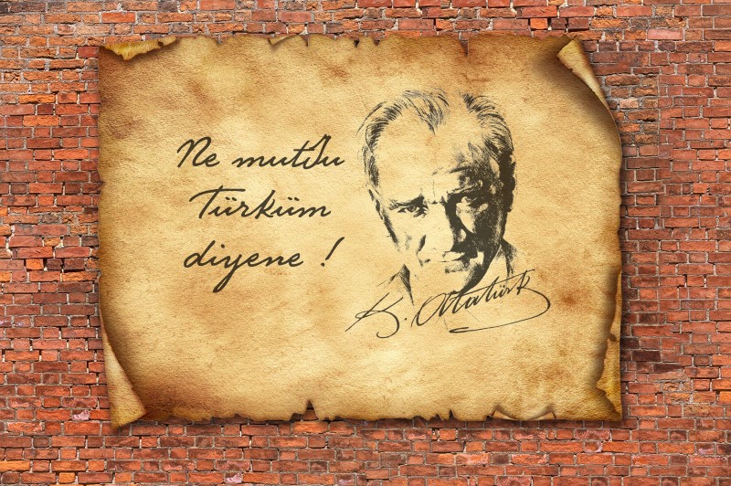 Atatürk Duvar Posteri