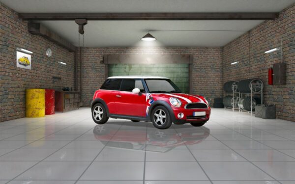 Showroom Mini Cooper Duvar Kağıdı