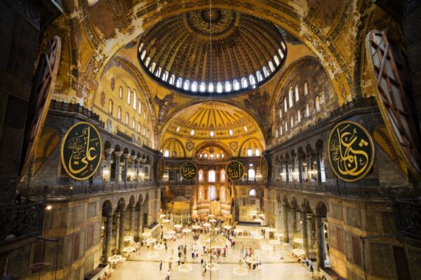 Ayasofya İçi 3D Duvar Posteri