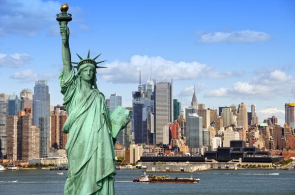 Amerika Özgürlük Anıtı - Duvar Posteri