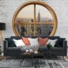 Duvardaki Pencere Duvar Kağıdı S-1146-2