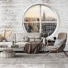 Duvardaki Pencere Duvar Kağıdı S-1146
