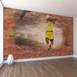 Basketbol Graffiti Duvar Kağıdı Basketbol Graffiti Duvar Kağıdı