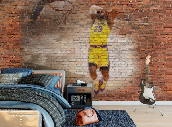 Basketbol Graffiti Duvar Kağıdı