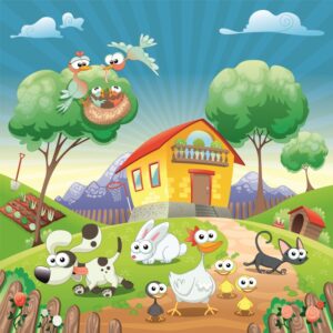 Çocuk Odası Çiftlik Duvar Posteri 2 Çocuk Odası Çiftlik Duvar Posteri 2