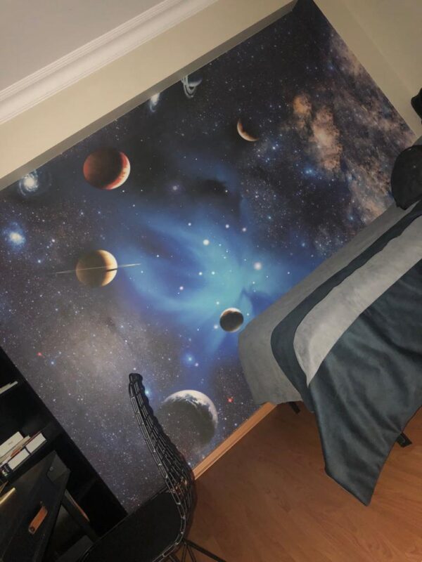 Gezegenler 3D Duvar Posteri