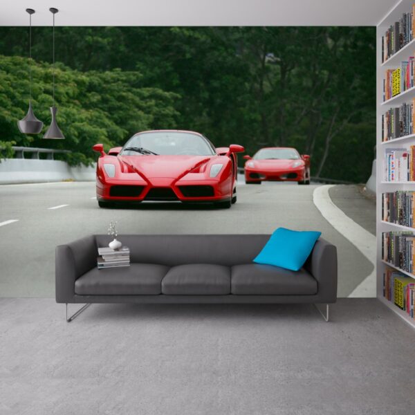 Kırmızı Ferrari Duvar Kağıdı