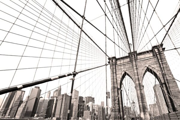Brooklyn köprüsü - duvar posteri