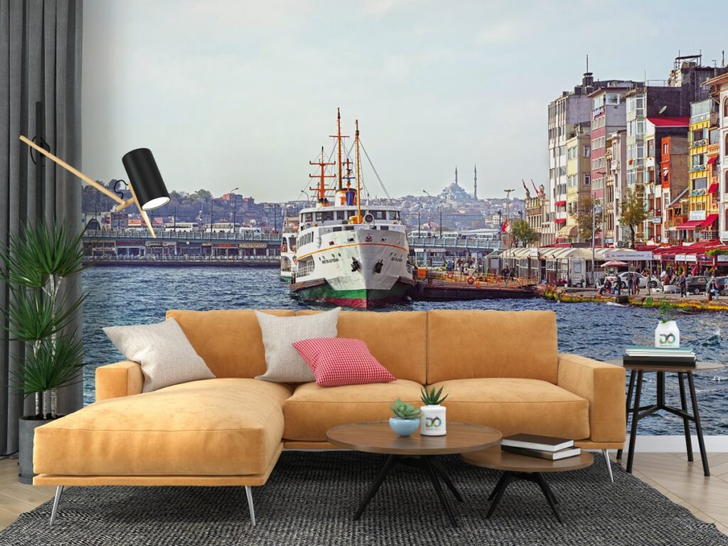 İstanbul Vapur Duvar Kağıdı N-560