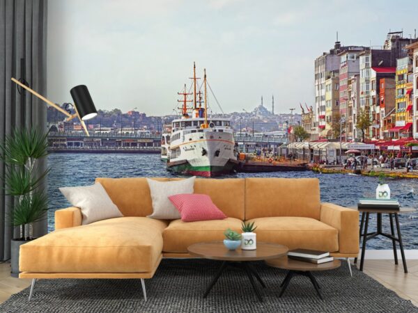İstanbul Vapur Duvar Kağıdı N-560