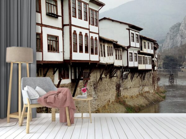 Amasya Evleri Duvar Posteri